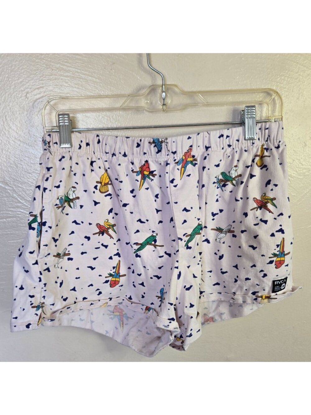 RVCA Kristin Liu Wong X Luke Pelletier Uncaged Shorts Parrots DEADSTOCK